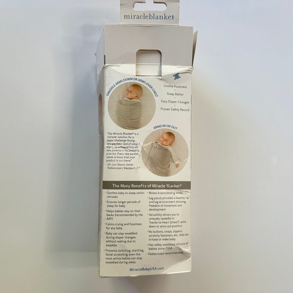 Miracle Blanket Swaddle sz newborn to 14 weeks - Picture 6 of 6